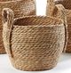 Giftcraft 3-Piece Brown Natural Grass Basket Set-2