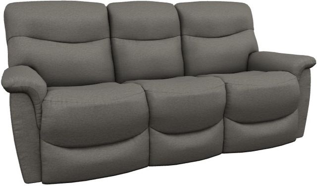La-Z-Boy® James Charcoal Power Reclining Sofa with Headrest and Lumbar-0