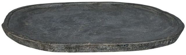 Uttermost® Stoneveil Charcoal Indoor-Outdoor Stone Tray-0