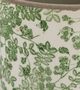 A & B Home Green/White Round Ceramic Planter-2