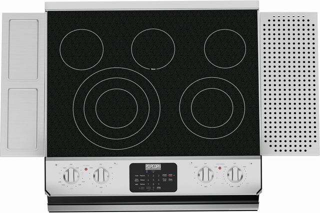 Sharp® 30" Stainless Steel Electric Rangetop with Microwave Drawer-3