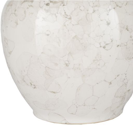 Surya Leland White Marbled Table Lamp-1