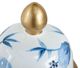A & B Home Blue/White Ginger Jar-4
