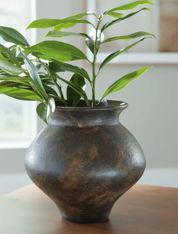 Signature Design by Ashley® Laddlow Antique Brown Vase-1