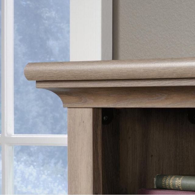 Sauder® Harbor View® Salt Oak® Computer Desk with Hutch-3