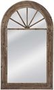 Bassett Mirror View Weathered Gray Brown Floor Mirror-0
