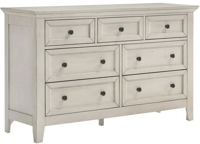 Intercon San Mateo Rustic White Youth Dresser-0