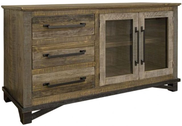 International Furniture Direct Loft Brown Buffet-0