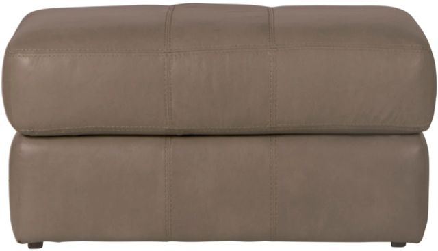 Jackson Furniture Prato Putty Leather Ottoman-1