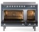 Ilve® Professional Plus II 48" Blue Grey Pro Style Induction Range-1