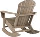 Signature Design by Ashley® Sundown Treasure Driftwood Polyethylene Outdoor Rocking Chair-2