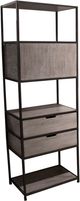 Horizon Home® Edgewood Gray 78'' Bookcase-0