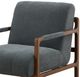 Dovetail Furniture Jordi Brown/Sepulveda Blue Occasional Chair-4