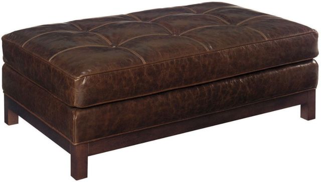 Lexington Home Customizable Westin Leather Cocktail Ottoman-0