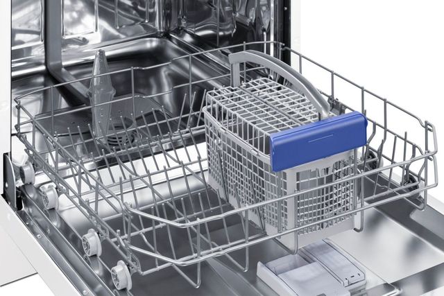 Summit® 24" White Top Control Built In Dishwasher-2