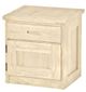 Crate Designs™ Furniture Unfinished 24" Nightstand-0