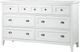 Magnussen Home® Heron Cove Chalk White/Dovetail Grey Drawer Dresser-1