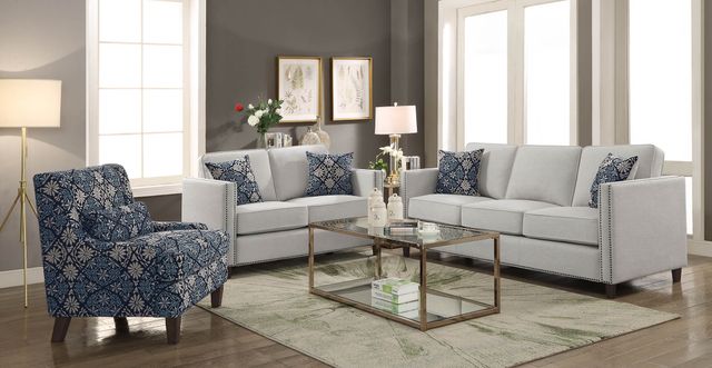 Coaster® Coltrane 3 Piece Putty Living Room Set-0