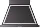 Ilve® Nostalgie II Noblesse 36" Glossy Black Wall Mounted Range Hood with Chrome Trim-0