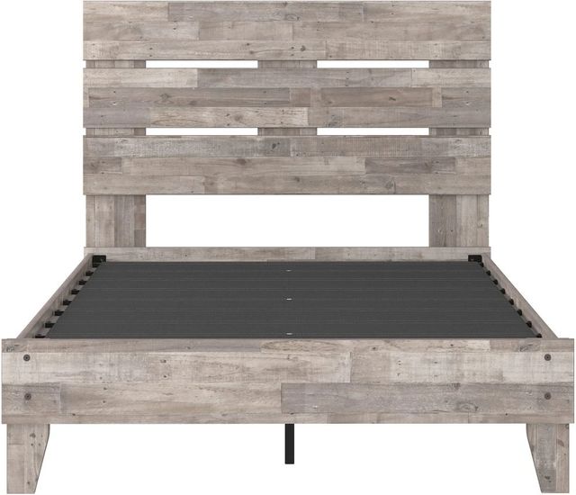Signature Design by Ashley® Neilsville Whitewash Full Panel Headboard-4