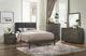 Mazin Furniture Edina Black/Dark Gray Queen Bed-2