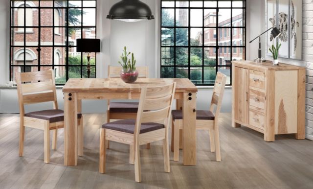 Arboit Poitras Natural Barn Style Dining Chair-2