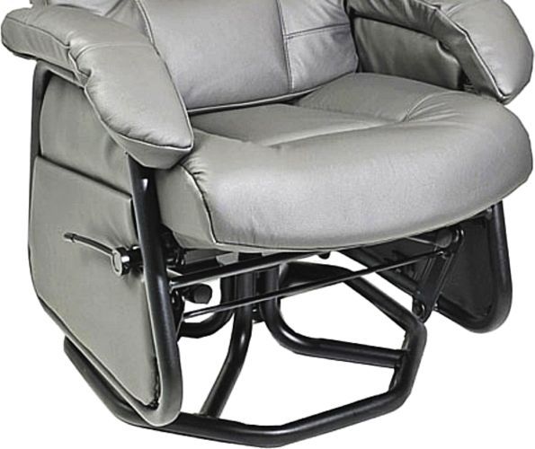 PEL International PEL 02 Series Gray Manual Recliner-1