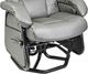 PEL International PEL 02 Series Gray Manual Recliner-1