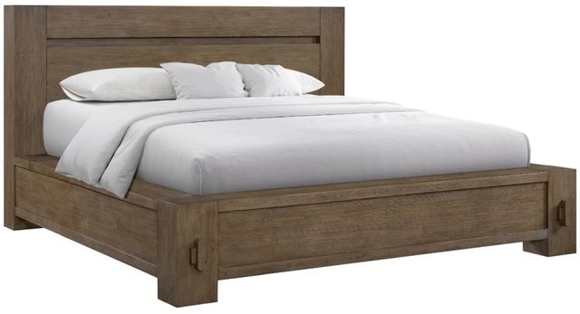 Bernards Moden Tea Queen Lighted Panel Bed-0