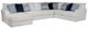 Jackson Furniture Polaris 3-Piece Off-White Left-Arm Facing Sectional and Chaise-0