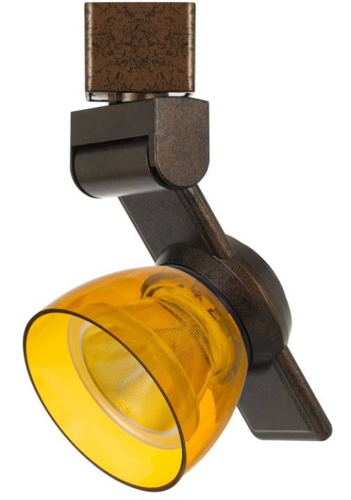 Cal® Lighting & Accessories Orange/Rust Track Light-0