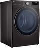 LG 7.4 Cu. Ft. Black Steel Front Load Electric Dryer-1