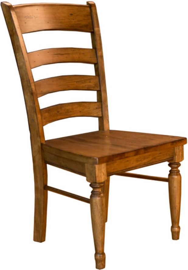 A-America® Bennet Smoky Quartz Ladderback Dining Side Chair-0