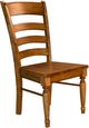 A-America® Bennet Smoky Quartz Ladderback Dining Side Chair-0