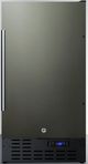 Summit® 2.7 Cu. Ft. Black Stainless Steel Built In All Freezer-0