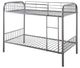 ACME Furniture Bristol Gunmetal Twin Over Twin Bunk Bed-0