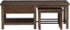 Magnussen Home® Smithton 3-Piece Homestead Brown Rectangular Cocktail Table and Stools Set-4