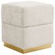 Furniture of America® Krysten Beige Storage Stool-0