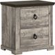 Crown Mark Ella-Mae Gray Nightstand-0
