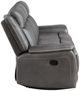 New Classic® Home Furnishings Enzo Gray Dual Manual Reclining Sofa-3