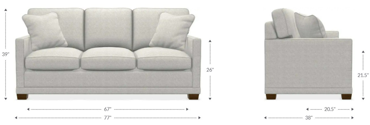 La-Z-Boy Kennedy Queen Sleeper Sofa - Thumbnail 4