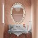 TOV Furniture Flor Handpainted Mirror-3
