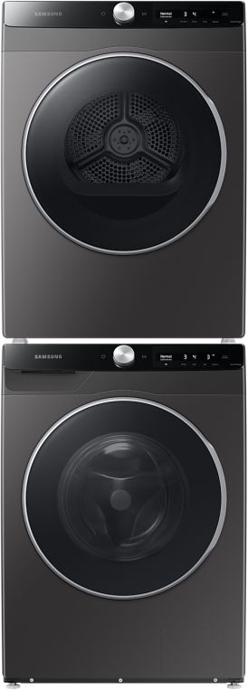 Samsung Gray Front Load Laundry Pair-1