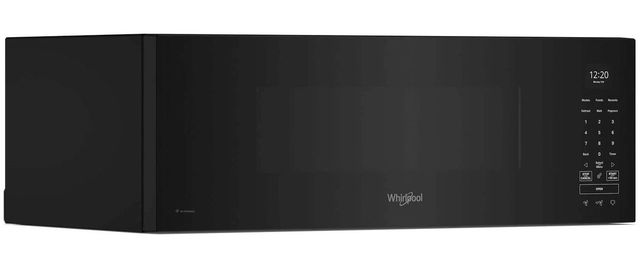 Whirlpool® 1.1 Cu. Ft. Black Over The Range Microwave-2