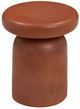 TOV Furniture Lydia Red Round Side Table-3
