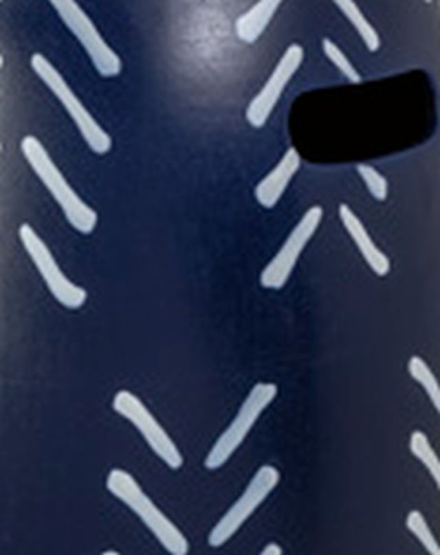 Signature Design by Ashley® Genemore Navy/White Stool-2