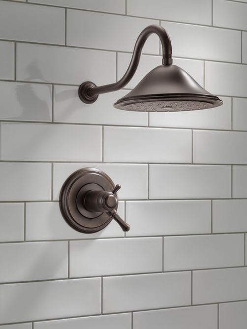 Delta Cassidy® TempAssure® 17T Series Venetian Bronze Shower Trim-1