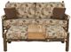 Best Craft Furniture Customizable HT410 Party Ottoman with Hickory Legs-1