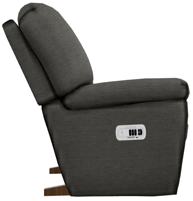 La-Z-Boy® Maverick Slate Power Rocking Recliner with Headrest-2
