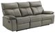 Elements International Wildcat Aviarah Gray Manual Motion Reclining Sofa-0